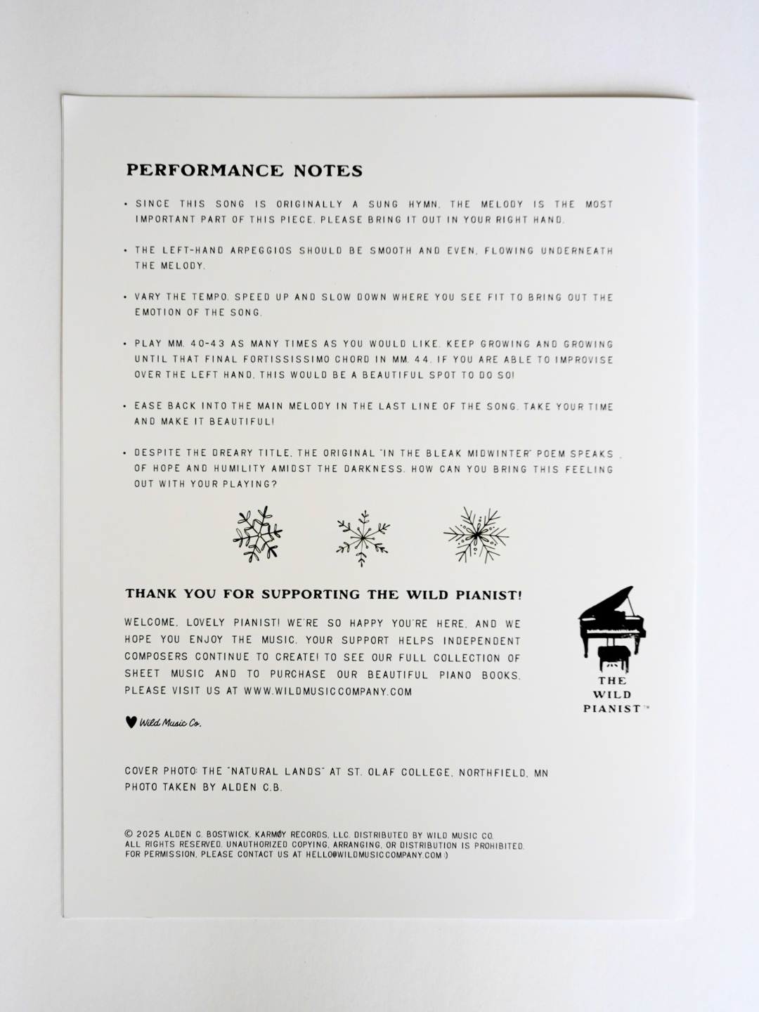 In the Bleak Midwinter