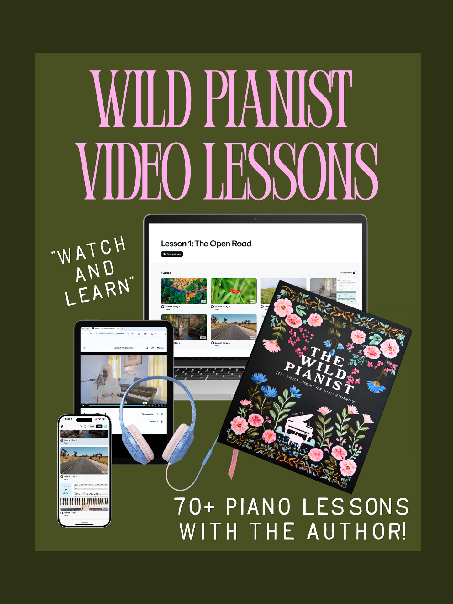 Wild Pianist Video Lessons (Lifetime Access)